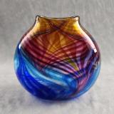 #05232411 pillow vase 7.5''Hx7.5''Wx4''D $225