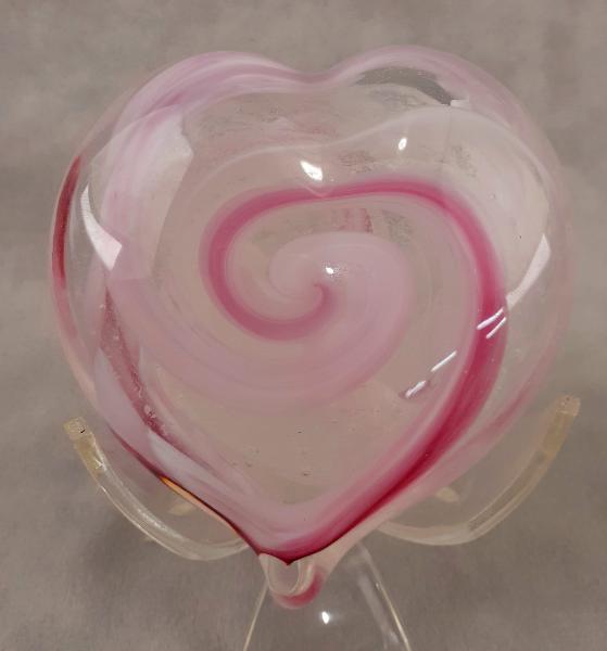 #02112501 Glow in the dark heart 1.75''HX3.25''WX3.5''L $95.00