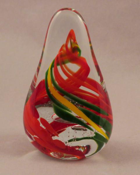 Swirling Spiral Art Glass Award-JDS-AGS24