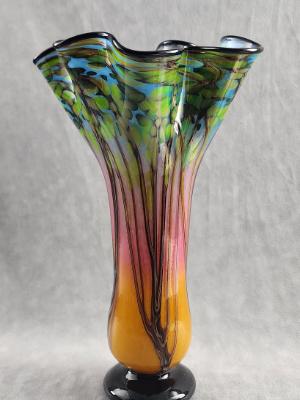 #05232403 sunset vase 14''Hx8''W $270
