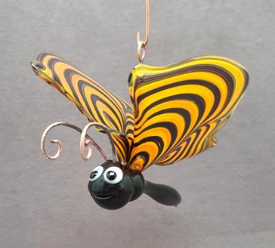 #868 #04272204 butterfly hanging 5''Hx5.5''Wx7.5''L $130