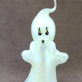 Schack#885 #09082309 GLOW IN THE DARK ghost 8.5''Hx5''W $150