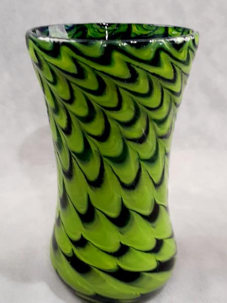 #01072602 Drinking glass SeaHawk colors 6''HX3.5''W $70.00