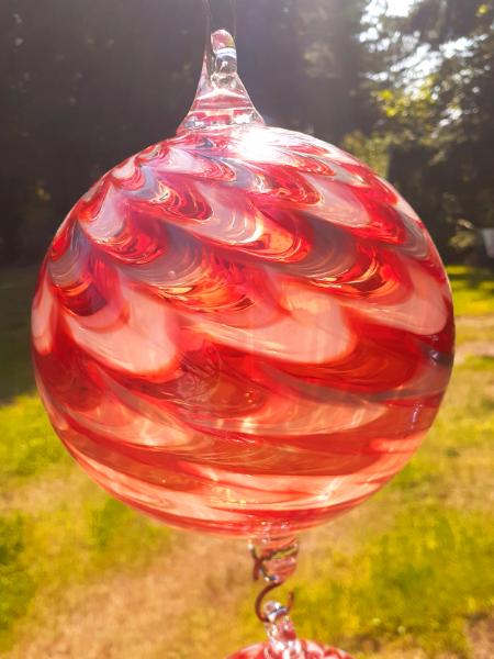 #08262501 Three Hanging Ball Sculpture WSU Colors LG-6.25'' Med-4.75'' Sm-3.75'' Long 22'' $180.00