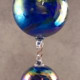 #11102502 Three Hanging Ball sculpture LG-6.18'' MED-4.5'' SM-3.5'' 23'' Long $180.00