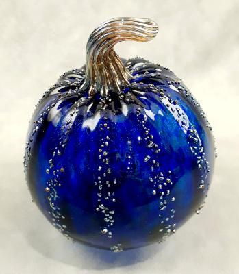 #09162529 Med Pumpkin 4'' to 5'' Silvered $55.00