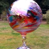 #10102504 Three ball hanging sculpture LG-6.25''  Med-4.75'' Sm-3.5''  Long-22'' $170.00