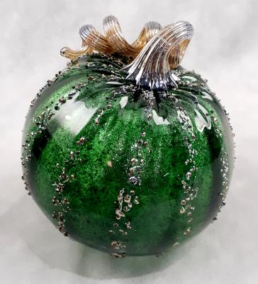 #09162525 Med Pumpkin 4'' to 5'' Silvered $55.00