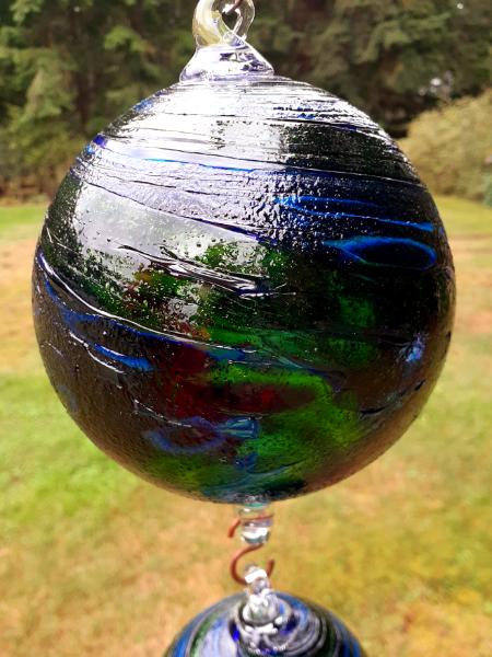 #10102506 Three ball hanging sculpture LG-5.75''  Med-4.5'' Sm-3.25''  Long-22'' $170.00