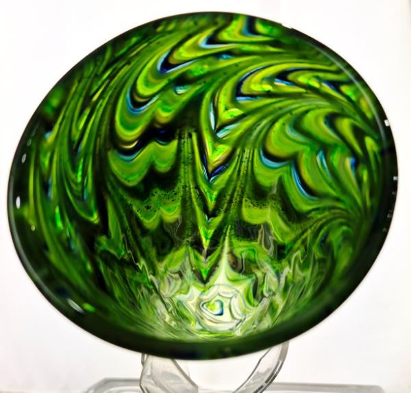 #02072602 Scooner drinking glass 22oz SeaHawks 12th Man sound wave design 9''HX3.75''WX3.5''B $100.00