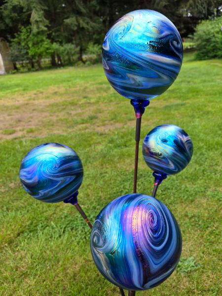 #05092601 four ball garden sculpture 50'' H X 19''W $275.00
